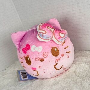 Hello Kitty 50th Anniversary Pink Reversible Plushie TeeTurtle Plushiverse NWT